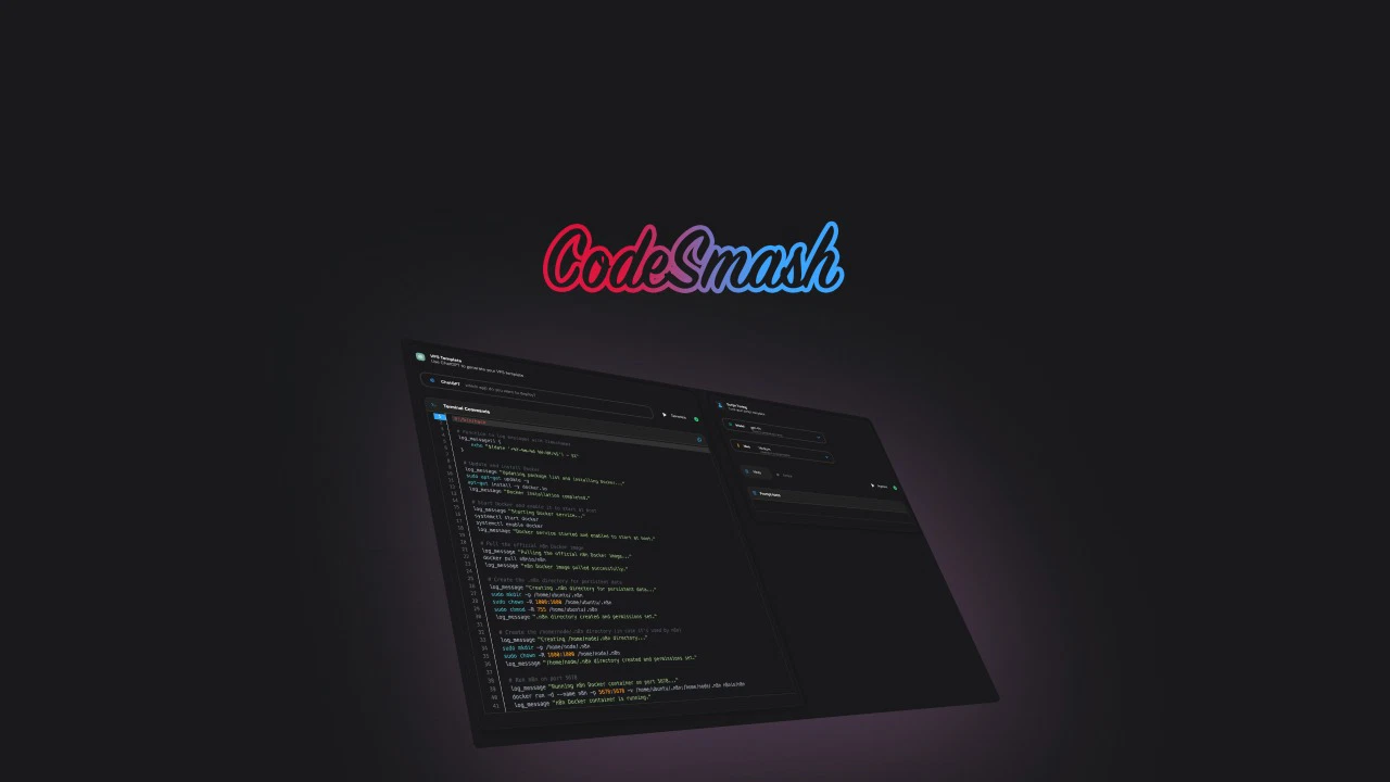CodeSmash — AI App Deployment for AWS and GitHub