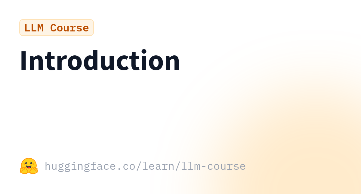 Hugging Face LLM Course