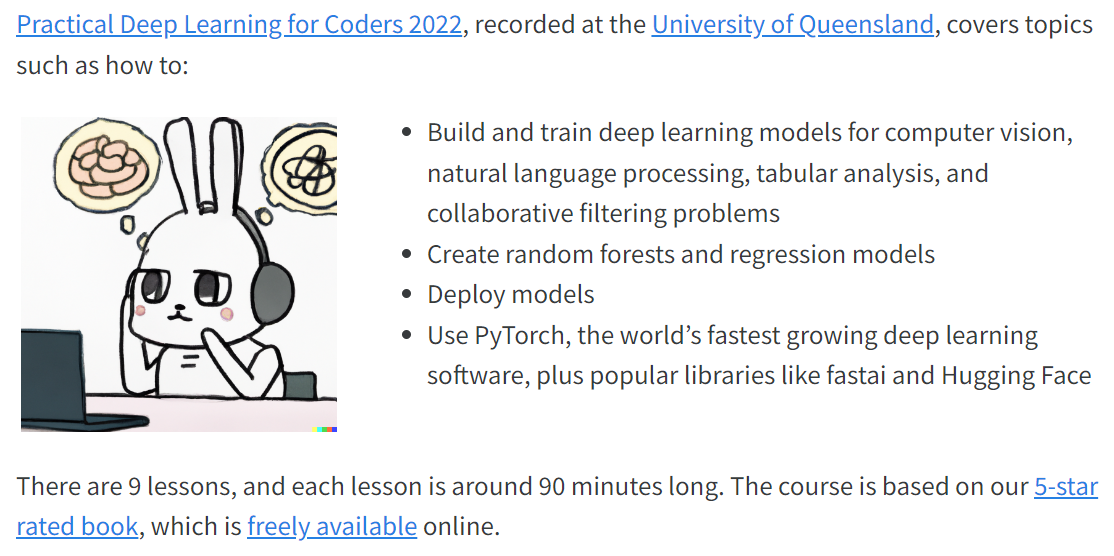 fast.ai Practical Deep Learning