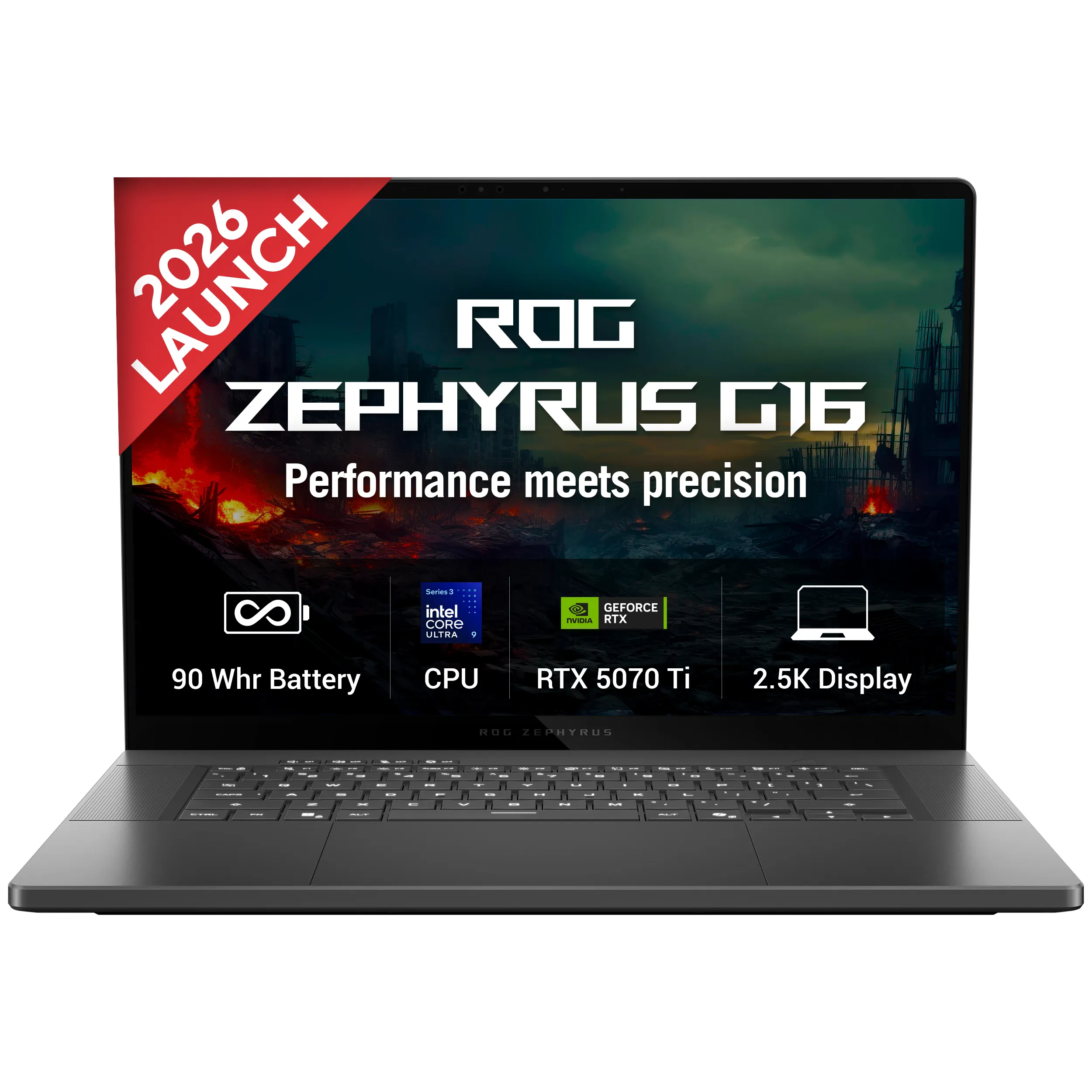 ASUS ROG Zephyrus G16 (GU606AR-TB112WS) — RTX 5070 Ti, 32 GB RAM, 1 TB SSD
