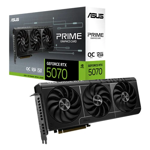 ASUS Prime RTX 5070 OC 12GB GDDR7 Graphics Card