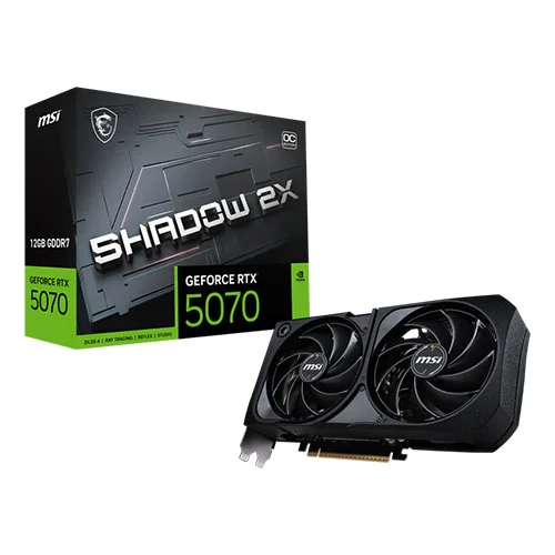 MSI RTX 5070 Shadow 2X OC 12GB Graphics Card